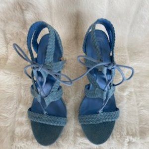 Leila Stone Odele Denim Sandals